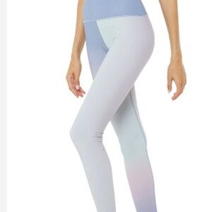 COPY - NEW IN PACKAGE ALO VAPOR HIGH WAIST SUNRISE SKY LEGGING M